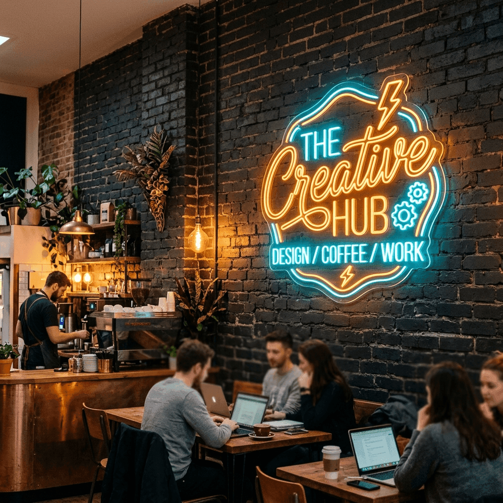 Custom Silicone LED Neon Light Artwork & Signage