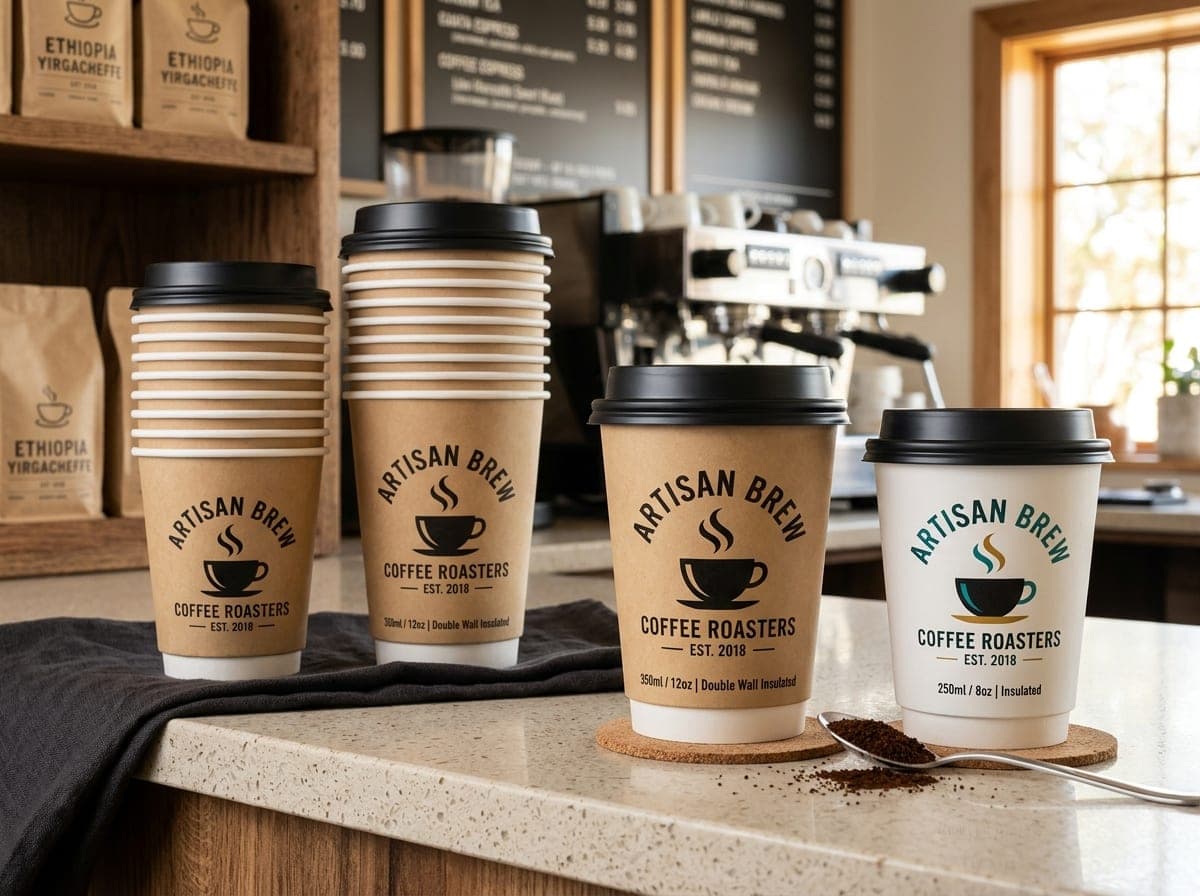 Custom Printed Insulated Paper Cups & Food Containers