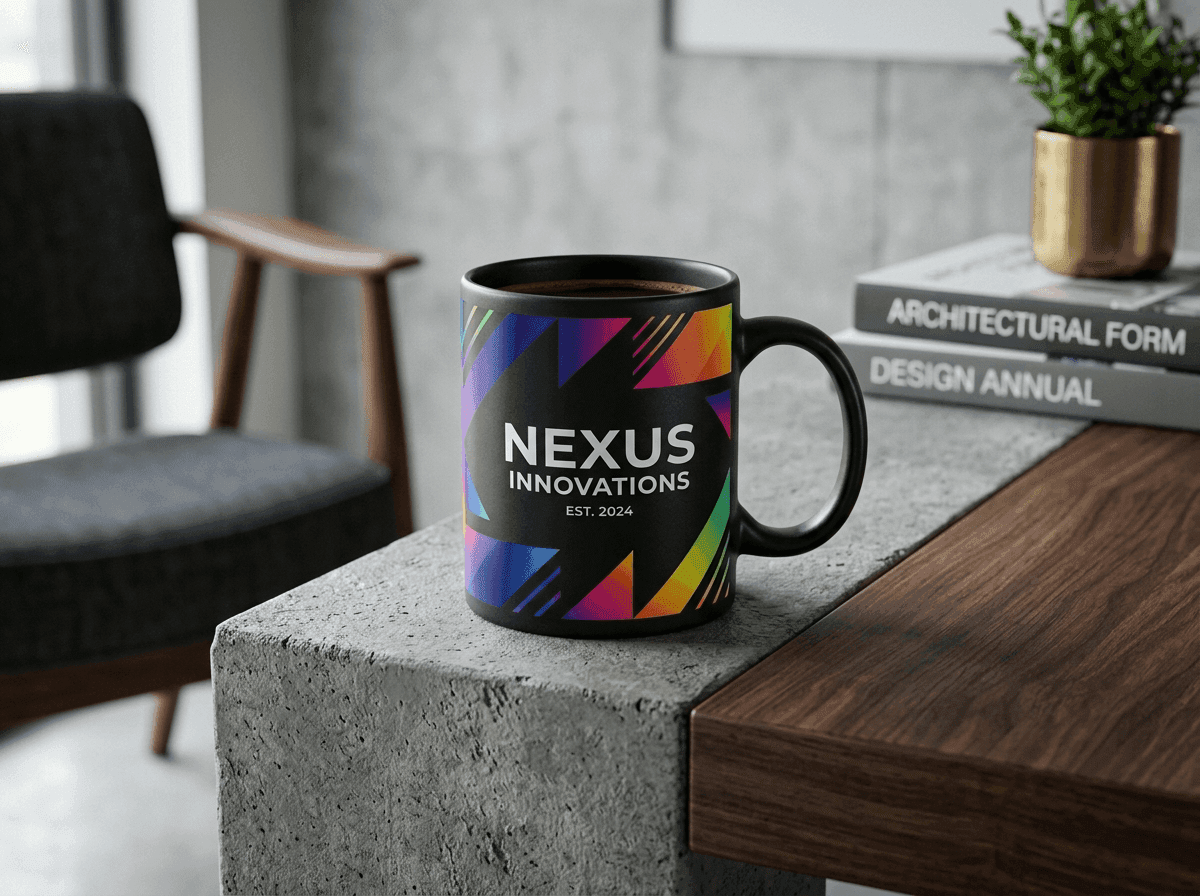 Custom Corporate Ceramic Mugs (Sublimation & Magic)